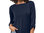 Jack Wolfskin Dames Coral Coast 3/4 Tee (Midnight Blue)