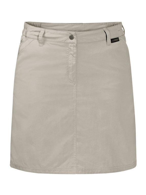 Jack Wolfskin Women s Kalahari Skort Dusty Grey Hiking Skirt