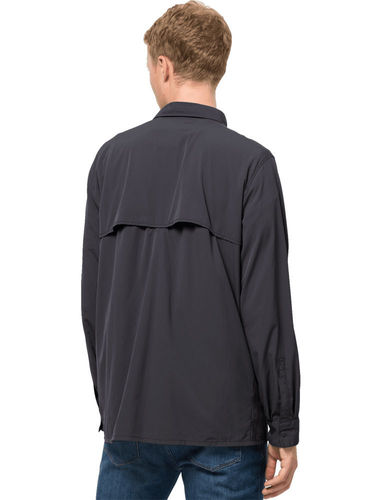 Jack Wolfskin Heren Atacama Vent Shirt (Asphalt)