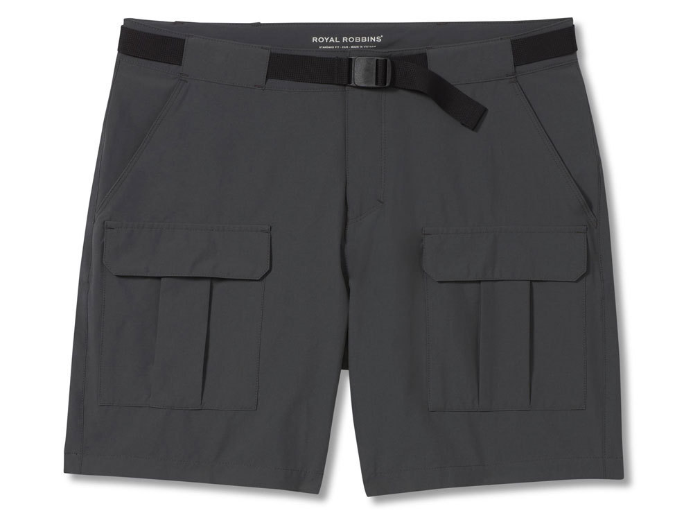 Royal Robbins Men s Backcountry Pro Short Charcoal Hiking Shorts