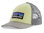 Patagonia P-6 Logo LoPro Trucker Hat (Isla Yellow)