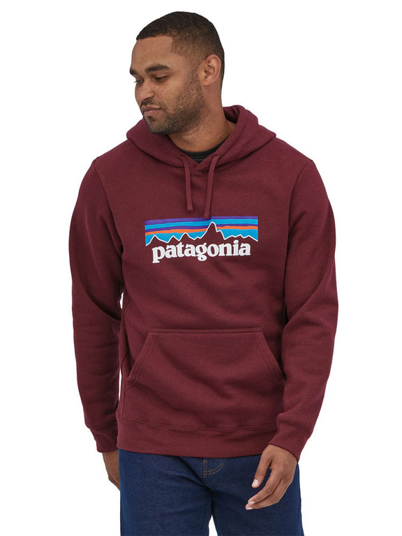 Patagonia Men's P-6 Logo Uprisal Hoody (Sequoia Red) Sweatshirt