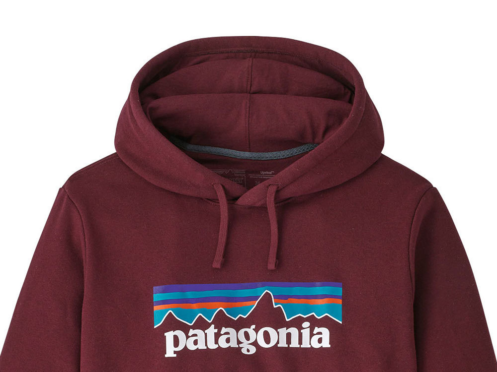 Patagonia Men s P 6 Logo Uprisal Hoody Sequoia Red Sweatshirt
