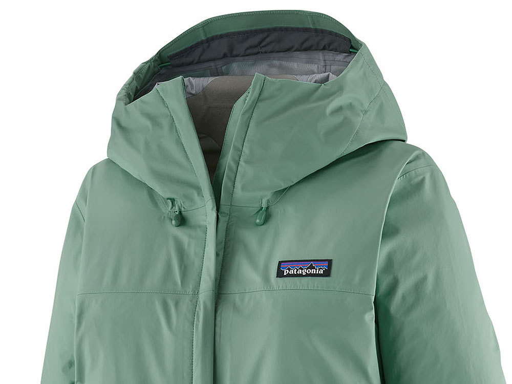Patagonia women's torrentshell jacket pesto clearance