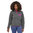 Patagonia Dames Lightweight Synchilla Snap-T Fleece Pullover (Nickel w/Amaranth Pink)