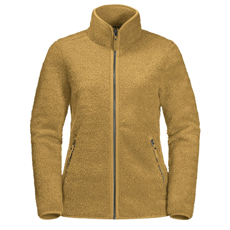 Gold fleece jacket outlet