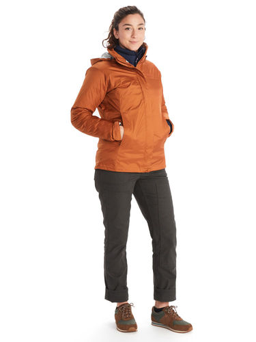 Marmot Women's PreCip Eco Jacket (Copper)