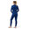 Smartwool Women's Classic Thermal Merino250 Baselayer 1/4 Zip (Blueberry Hill Heather)