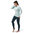 Smartwool Women's Classic Thermal Merino250 Baselayer 1/4 Zip (Bleached Aqua Heather)