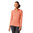 Smartwool Dames Classic Thermal Merino250 Base Layer 1/4 Zip (Sunset Coral Heather)