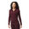 Smartwool Women's Classic Thermal Merino250 Baselayer 1/4 Zip (Black Cherry Heather)