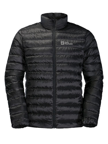 Jack Wolfskin Heren Pack & Go Down Jacket (Black)