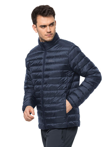 Jack Wolfskin Heren Pack & Go Down Jacket (Night Blue)