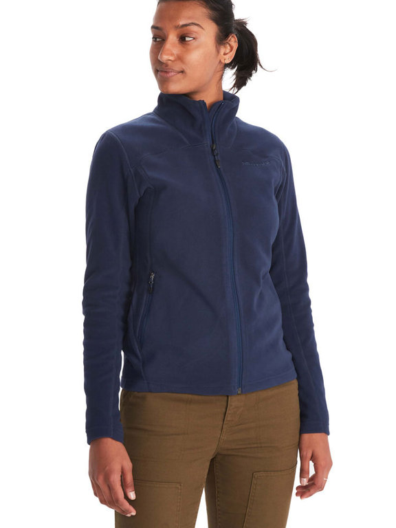 Marmot Women's Reactor Polartec Jacket (Arctic Navy) Fleece Jacket