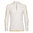 Icebreaker Men's Lodge LS Half Zip Sweater (Ecru Heather/ Silent Gold)