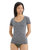 Icebreaker Dames Siren SS Sweetheart (Gritstone Heather)