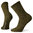 Smartwool Heren Hike Classic Edition Full Cushion Solid Crew (Military Olive)