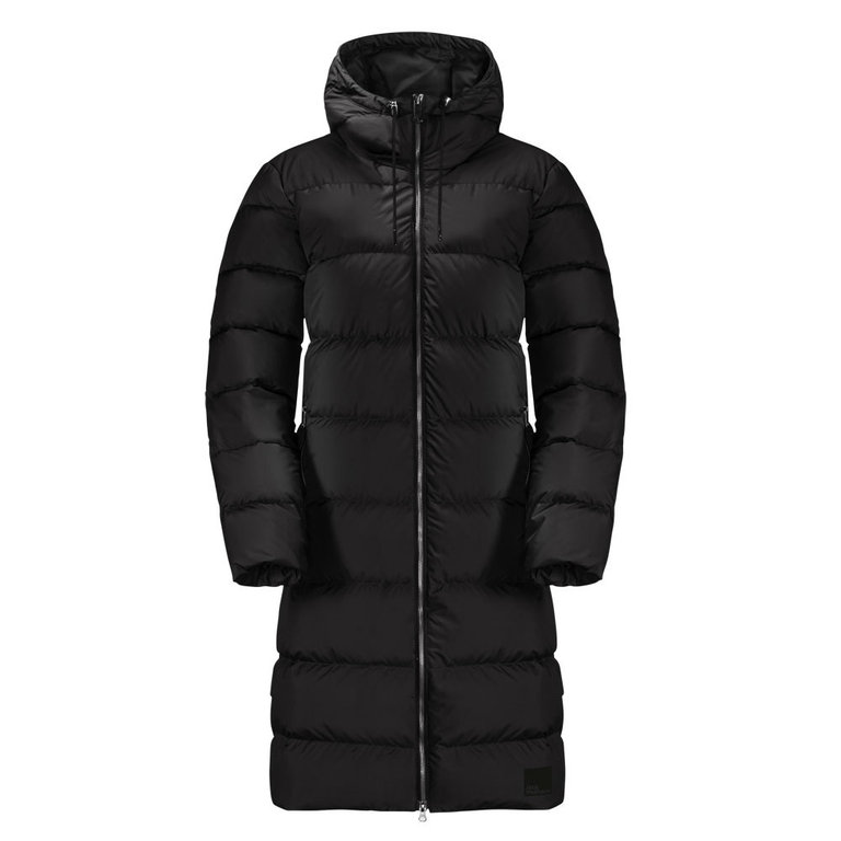 Jack Wolfskin Women\'s Frozen Palace Coat (Black) Insulating Jacket