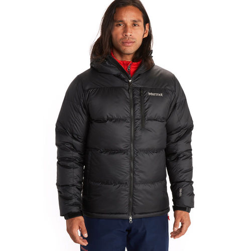 Marmot Men's Guides Down Hoody (Black) 700 Fill Down Wintercoat