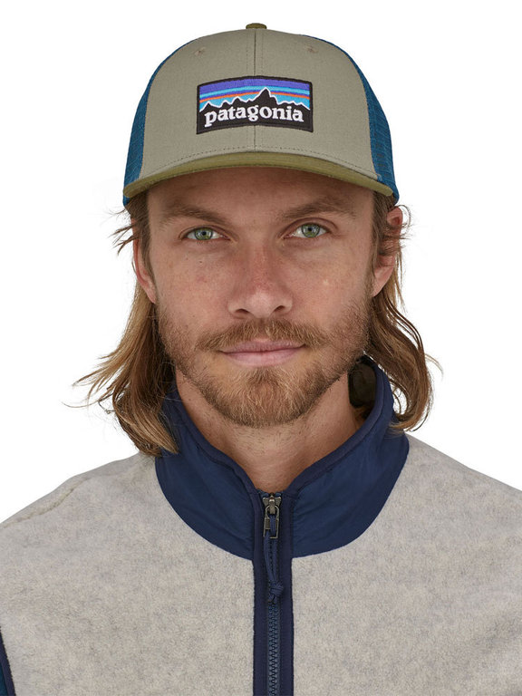 Patagonia P 6 Logo Trucker Hat Garden Green Cap