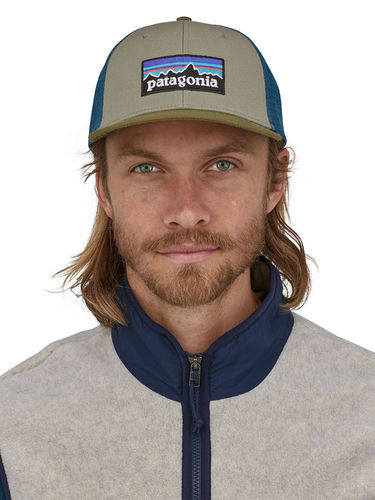 Patagonia P-6 Logo Trucker Hat (Garden Green)