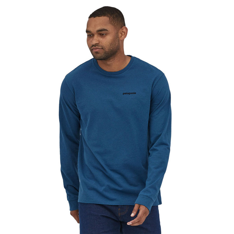 Patagonia long sleeve blue sales