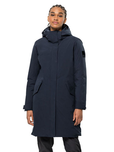 Jack Wolfskin Dames Cold Bay Coat (Night Blue)