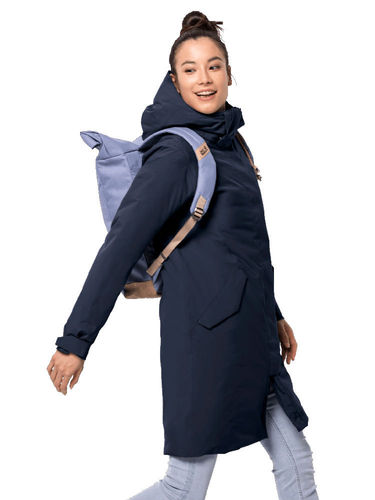 Jack Wolfskin Women's Cold Bay Coat (Night Blue)