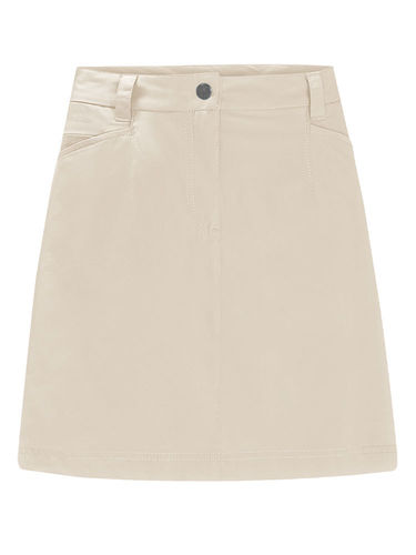 Jack Wolfskin Dames Sonora Skort (White Pepper)