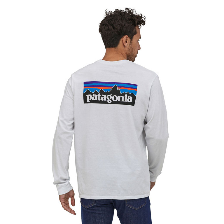 Patagonia long sleeve top white top