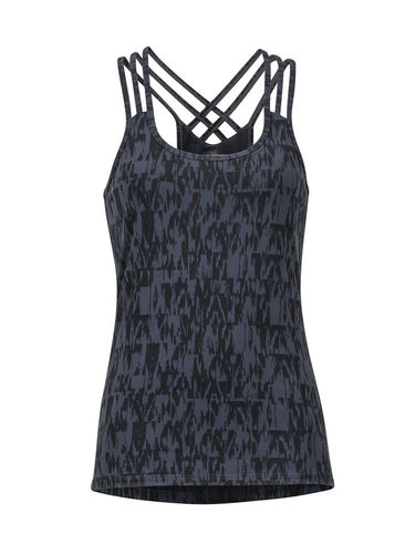 Marmot Dames Vogue Tank Top (Dark Steel Wallflower)