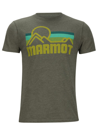 Marmot Heren Coastal Tee SS (True Olive Heather)