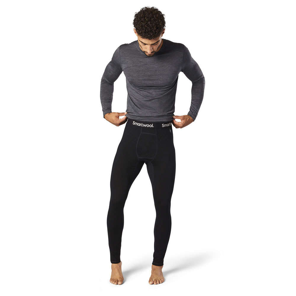 Smartwool Men's Classic All-Season Merino Base Layer Bottom (Black)