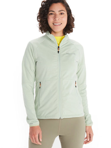 Marmot Dames Leconte Fleece Jacket (Frosty Green)