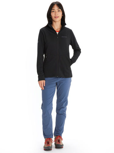 Marmot Dames Leconte Fleece Jacket (Black)