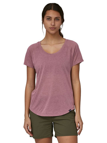 Patagonia Women's Cap Cool Trail Shirt (Evening Mauve)