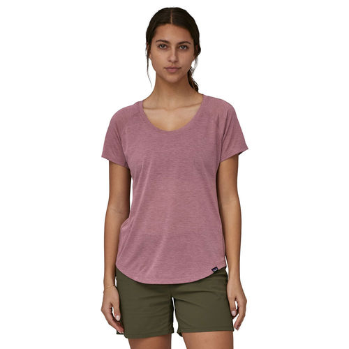 Patagonia Women s Cap Cool Trail Shirt Evening Mauve Summer Top