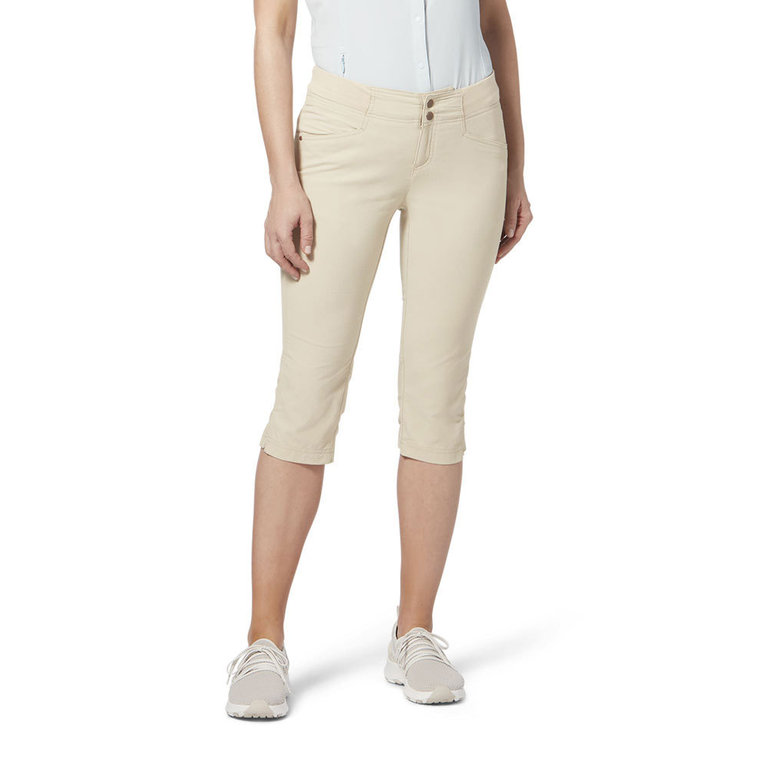 Khaki capri clearance shorts