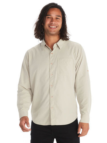 Marmot Heren Aerobora LS Shirt (Sandbar)