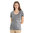 Icebreaker Women's Tech Lite II SS Scoop Tee Plume (Gritstone Hthr)