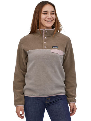 Patagonia Women's Lightweight Synchilla Snap-T Fleece Pullover (Furry Tape)