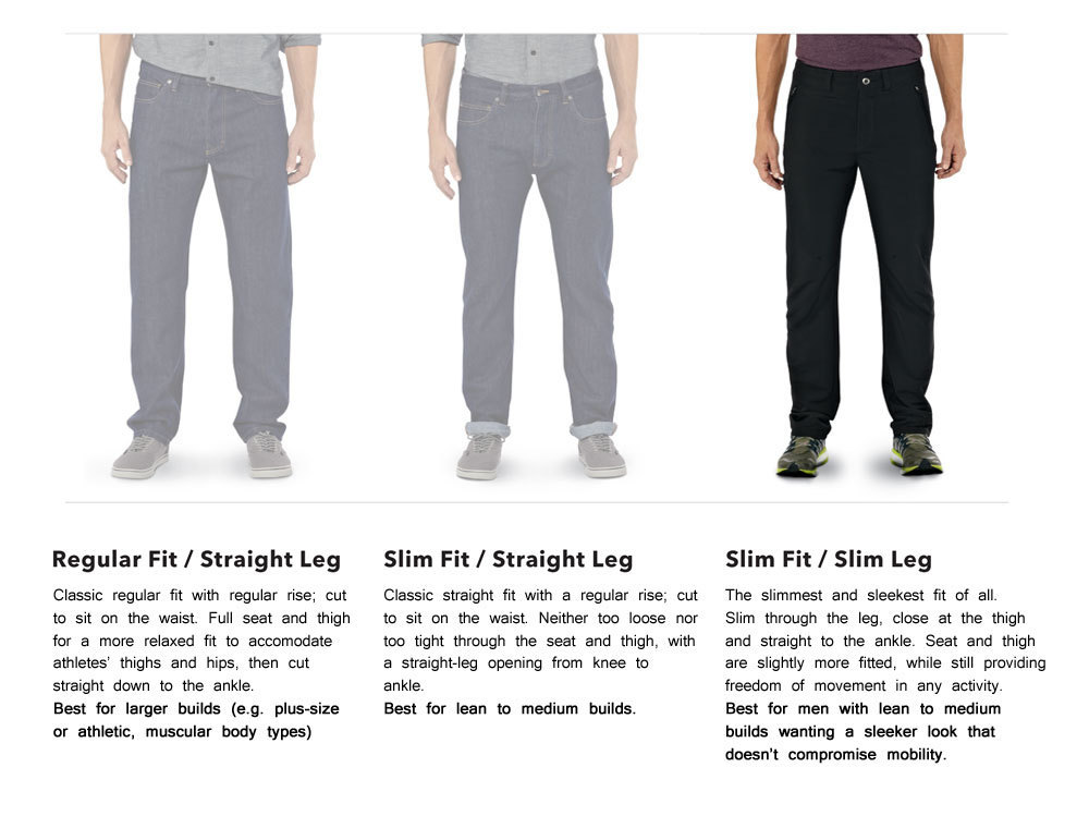 Patagonia slim fit pants