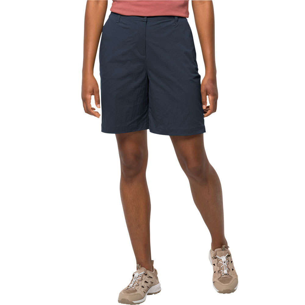 Jack Wolfskin Dames Desert Shorts (Night Blue)