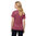 Jack Wolfskin Dames Tech Tee (Sangria Red)