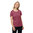 Jack Wolfskin Dames Tech Tee (Sangria Red)