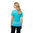 Jack Wolfskin Dames Tech Tee (Scuba)