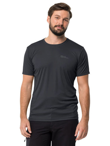 Jack Wolfskin Heren Tech Tee (Phantom)