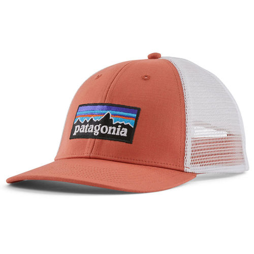 Patagonia P 6 Logo LoPro Trucker Hat Quartz Coral Cap