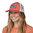 Patagonia P-6 Logo LoPro Trucker Hat (Quartz Coral)