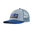 Patagonia P-6 Logo LoPro Trucker Hat (Steam Blue)